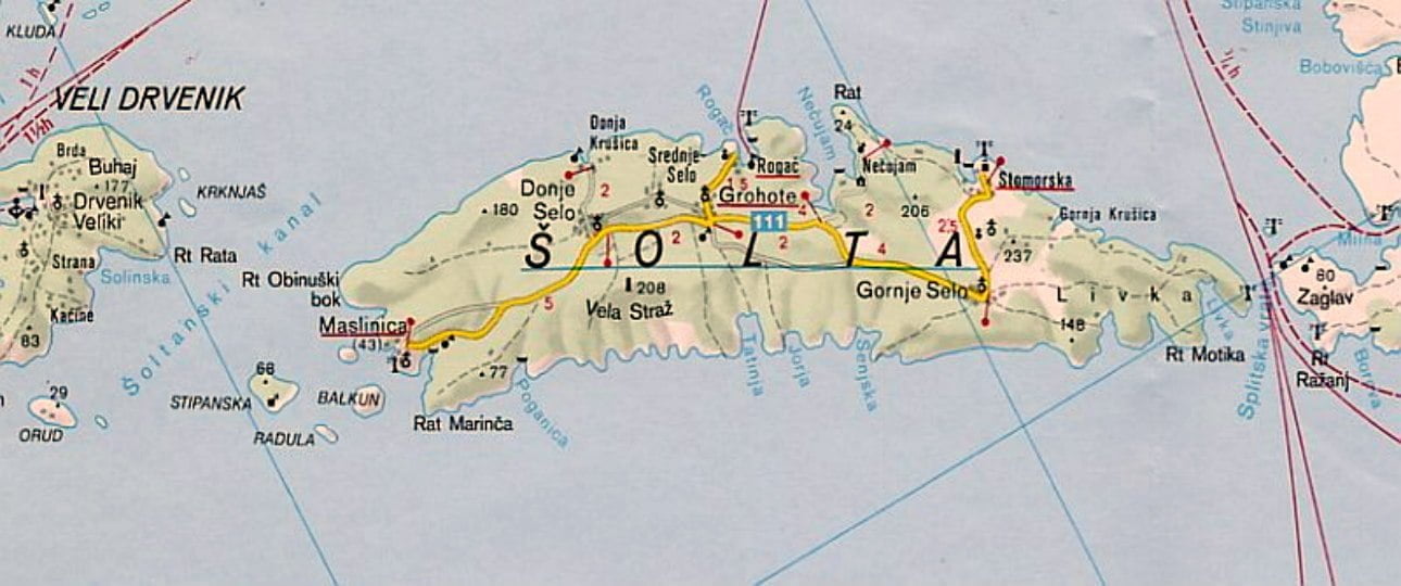 Dalmatian islands - Solta Island